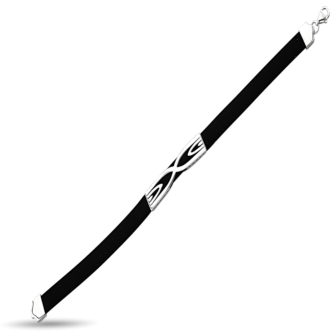 MEN RUBBER DESIGN BRACELET