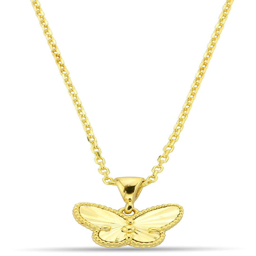 BUTTERFLY FIGURE NECKLACE