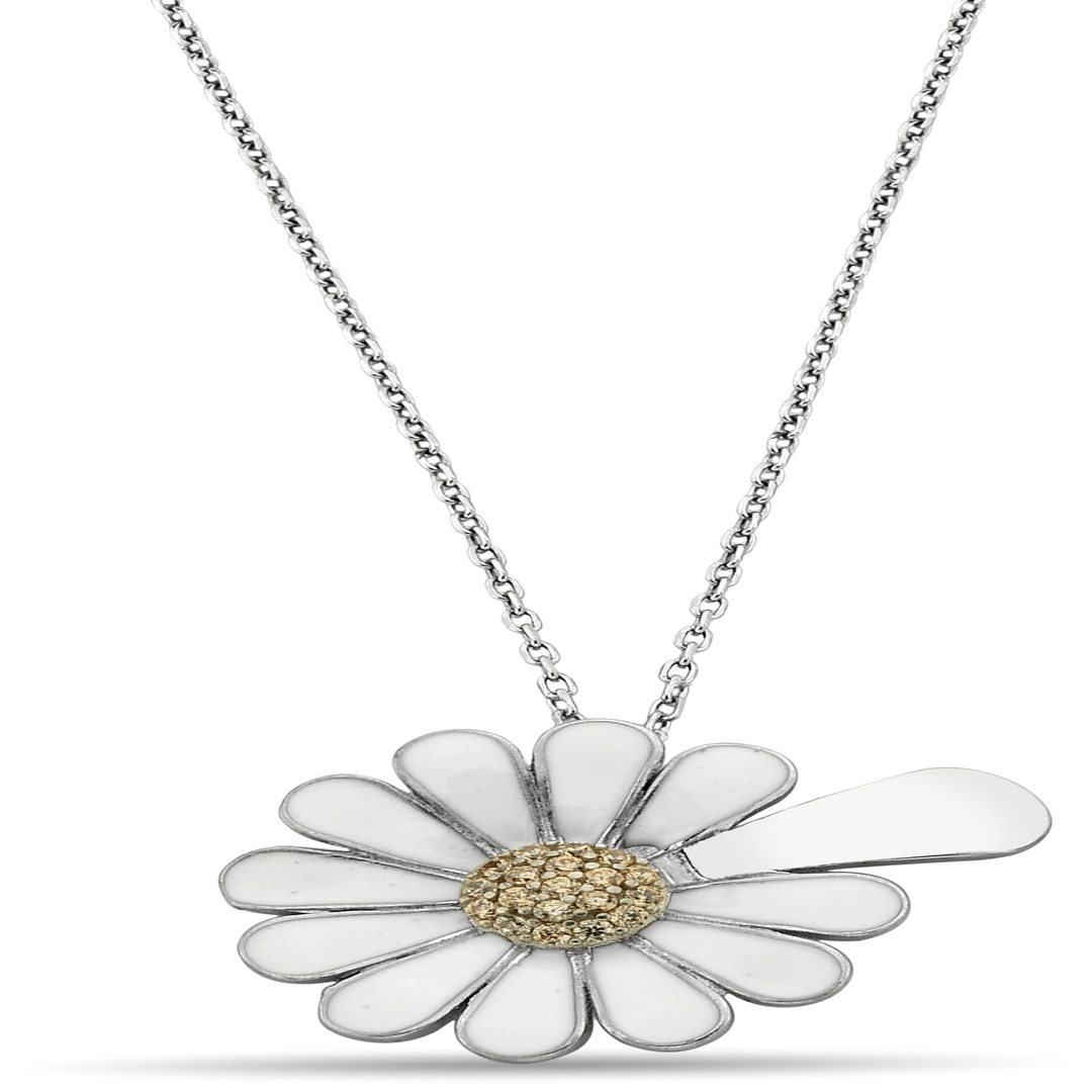 DAISY ZIRCON NECKLACE