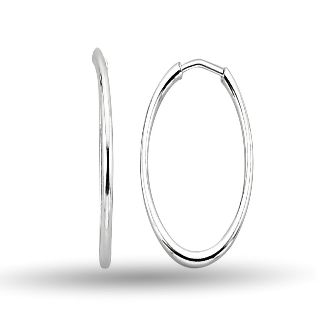 ROUND EARRINGS WITH 1.5 CM