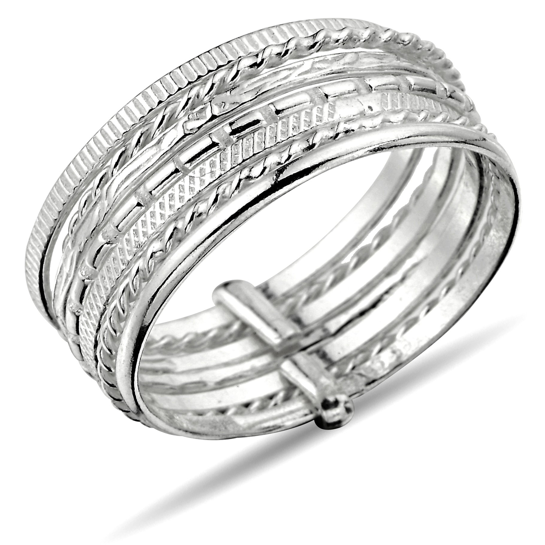 SEVEN DAYS STONE RING