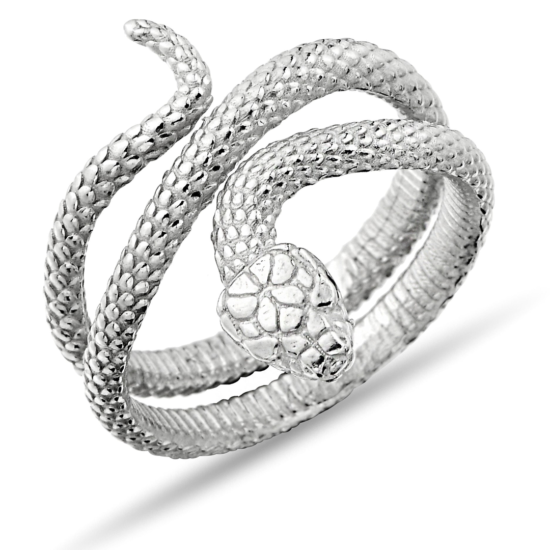 SNAKE FIGURE RING