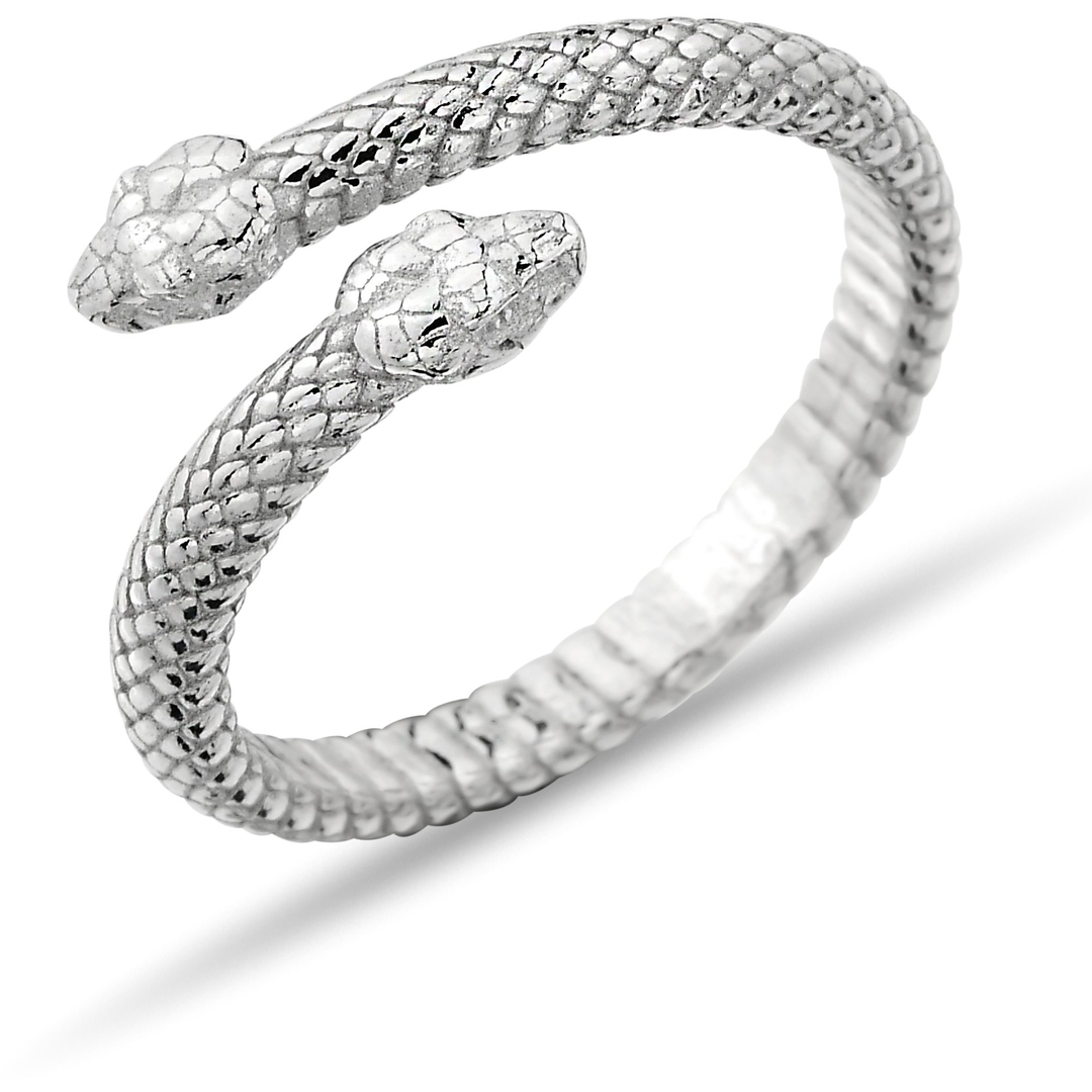 SNAKE FIGURE RING