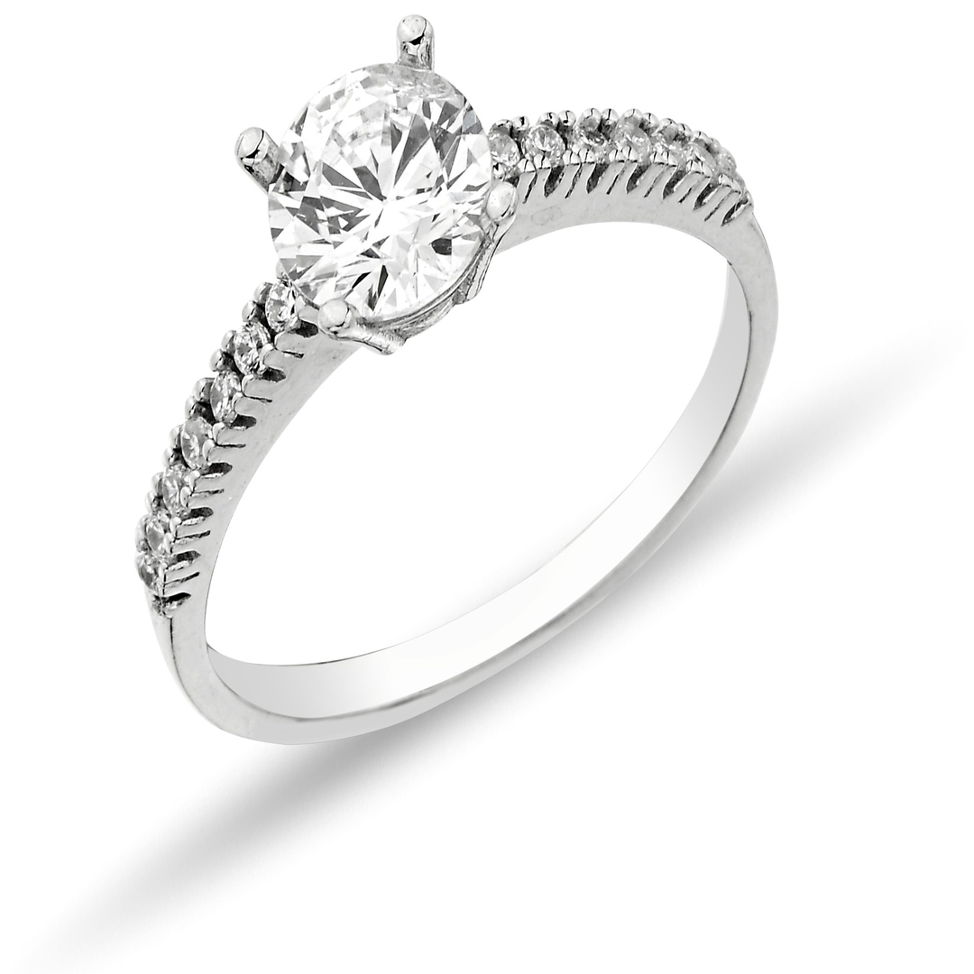 STONE ZIRCON RING