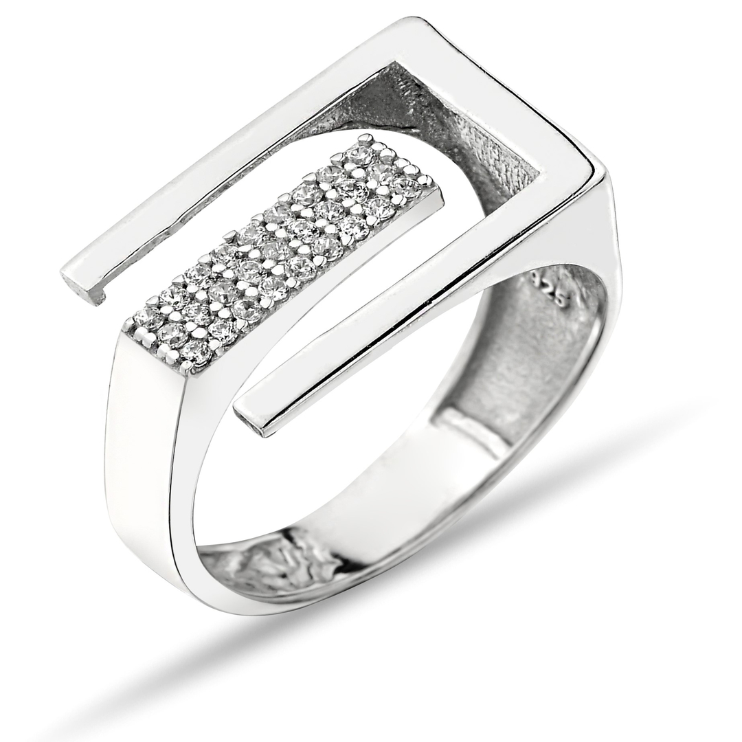 STONE ZIRCON RING